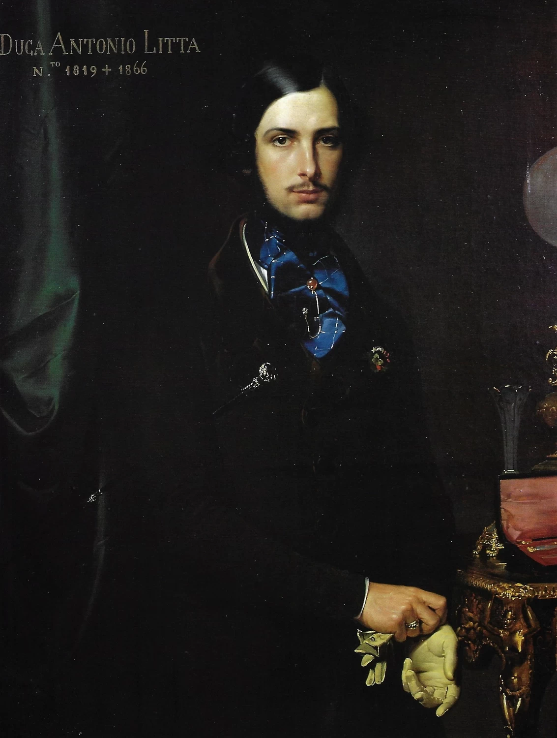 Ritratto del duca Antonio Litta Visconti - 1843, Raccolta d'Arte dell'Ospedale, Milano